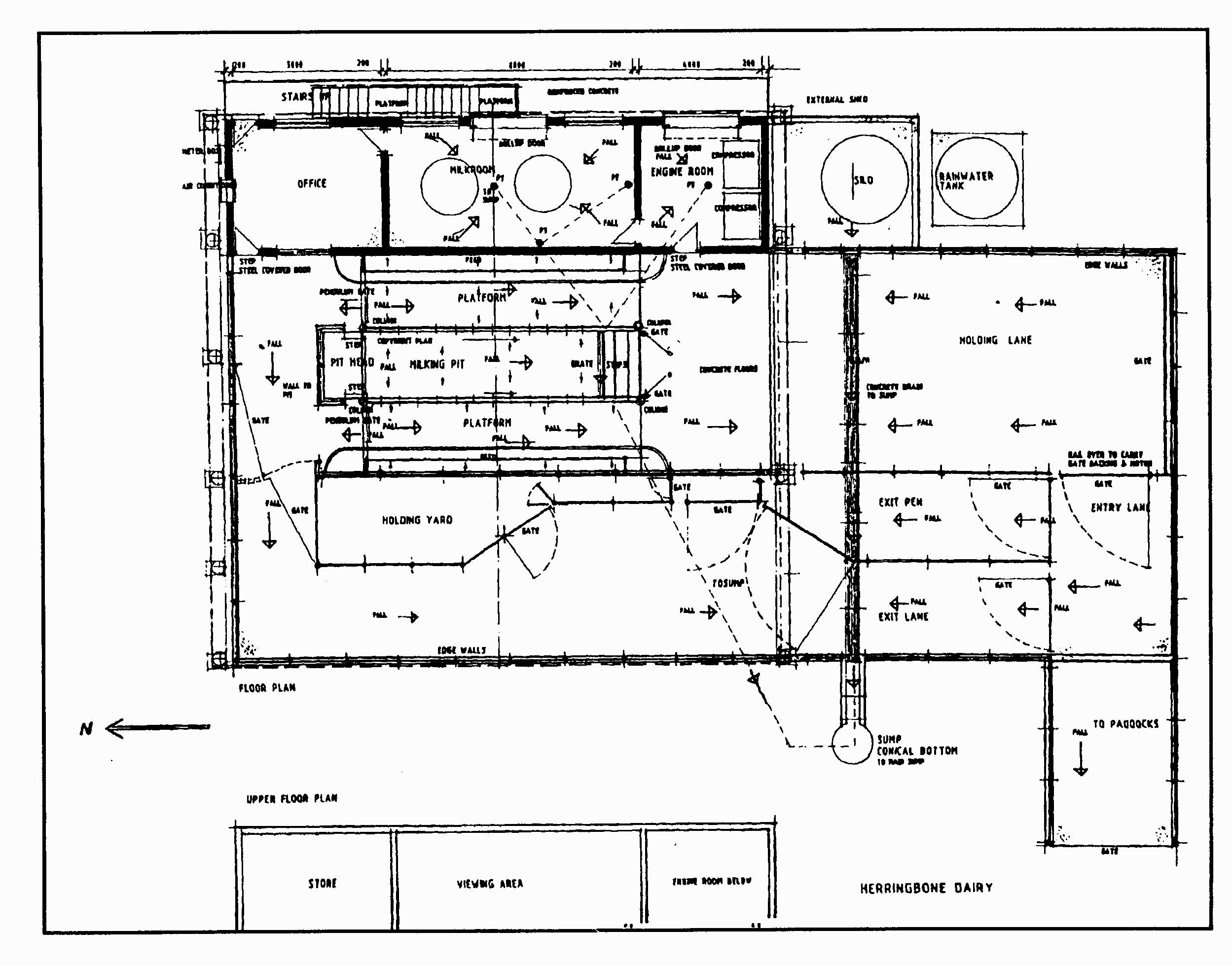 dairy farm design layout